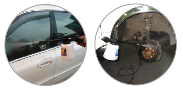 electric car cleaning spray gun