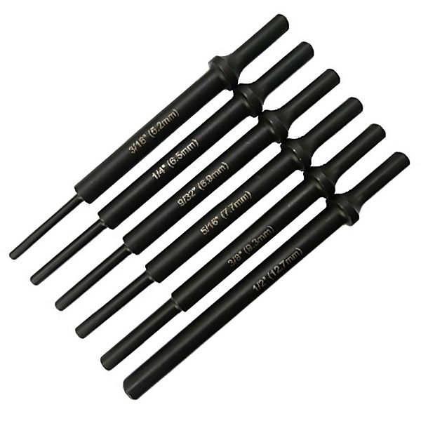 Extra Long Air Hammer Drift Set 6pcs | Eround Car Tools | OEM Automotive Tools Supplier 