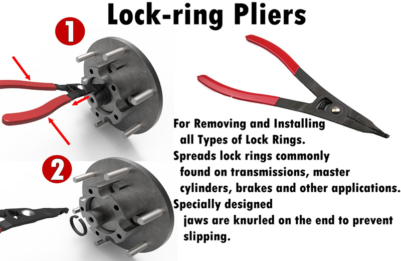 Lock-Ring Pliers | Eround Car Tools