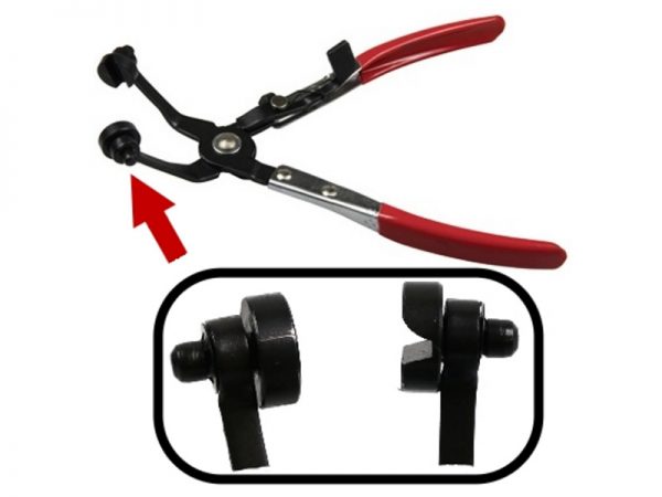 Bent Pinchers for Narrow Hose Clips | Eround Car Tools