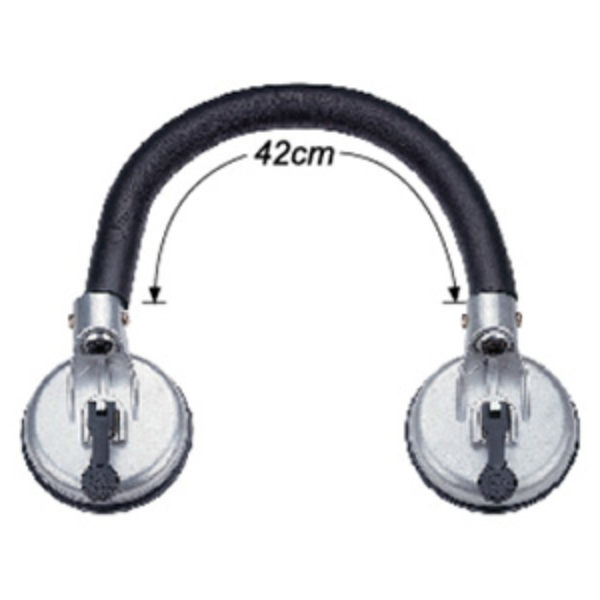 4-5/8" 117mm Car Window Holder Double Vacuum Suction Cups | Eround Car Tools | Automotive Tools Supplier