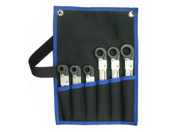 Opening Single Ended Ratchet Wrench Sets 6pcs | Eround Car Tools | Automotive Tools Supplier, Taiwan