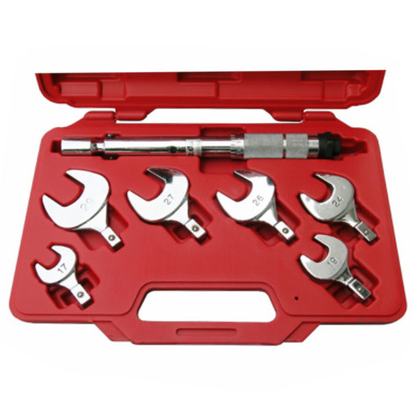 Changeable Spanner Torque Wrench Sets 7pcs, Click Type | Eround Car Tools | Automotive Tools Supplier, Taiwan