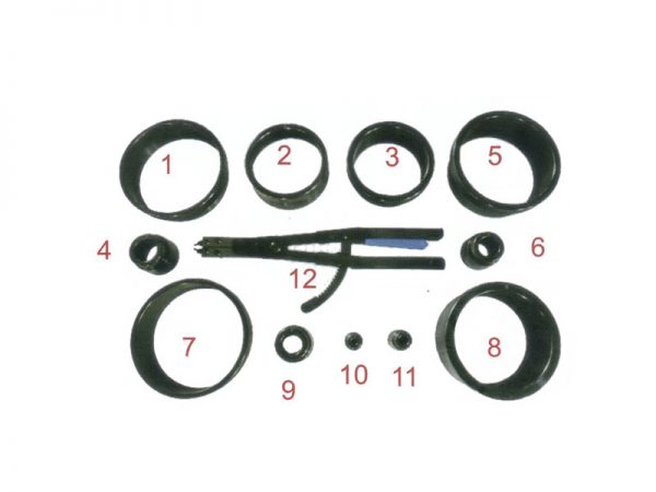 BMW GM 5L40-E Automatic Transmission Piston Seal Installer Kit with Snap Ring Plier