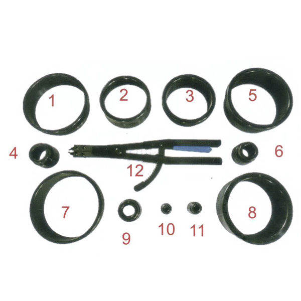 BMW GM 5L40-E Automatic Transmission Piston Seal Installer Kit with Snap Ring Plier