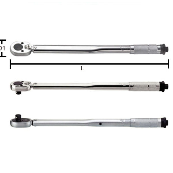 1/2" Drive Adjustable Torque Wrench