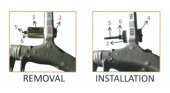 BMW F01 F02 F04 F06 F07 F10 F11 F12 F13 F18 Rear Differential Rubber Mount Rear Installer and Remover