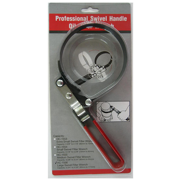 Professional Swivel Handle Oil Filter Wrench 95mm-111mm